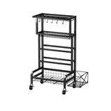 Weightlifting Machines & Racks: Social Hike Gym Equipment Storage Rack on Wheels - Dumbbells Weights Organiser