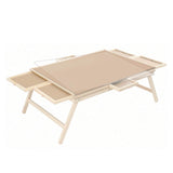 Jigsaw Puzzles & Accessories: Social Hike 1500pcs Puzzle Board Table 6 Drawer with Cover - Wooden Folding Legs