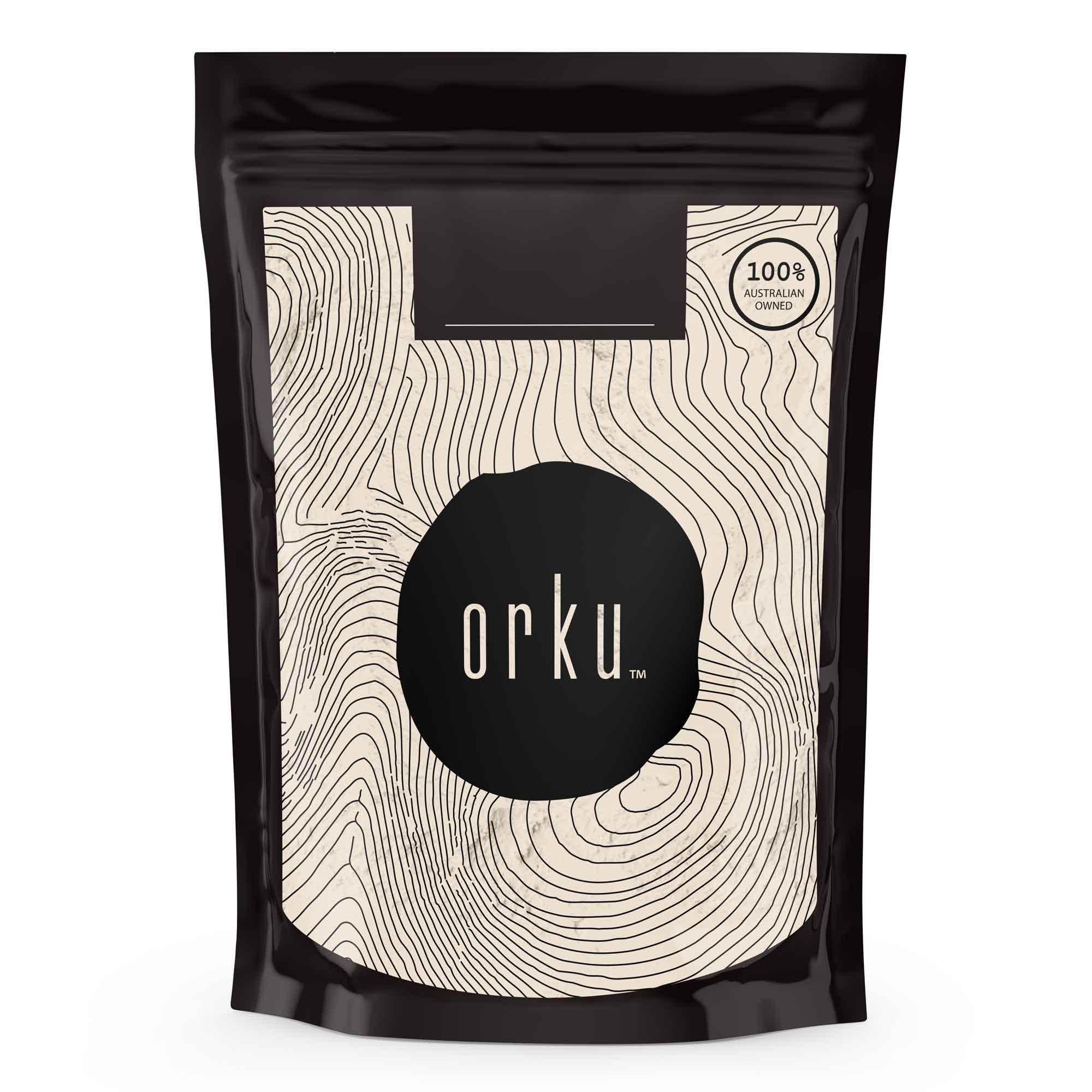 Seasonings & Spices: Orku 1Kg Xanthan Gum Thickener Pure Fine Powder 200 Mesh FCC E415 Food Additive