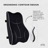 Portable Toilets & Showers: Orku Ergonomic Lumbar Cushion - Memory Foam Back Support Car Office Gaming Chair