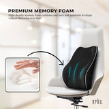 Portable Toilets & Showers: Orku Ergonomic Lumbar Cushion - Memory Foam Back Support Car Office Gaming Chair