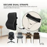 Portable Toilets & Showers: Orku Ergonomic Lumbar Cushion - Memory Foam Back Support Car Office Gaming Chair