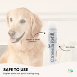 Dog Collars, Leads & Harnesses: Rooster Farms Dog Bark Training Collar Citronella + Sound Rechargeable Automatic