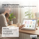 Calendars, Organisers & Planners: Kitchee Digital Calendar Smart Family Planner - 39.5cm Touchscreen Display White