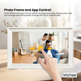 Calendars, Organisers & Planners: Kitchee Digital Calendar Smart Family Planner - 39.5cm Touchscreen Display White
