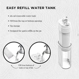 Oral Care: Orku Mini Water Flosser Rechargeable Portable Extendable Travel Oral Irrigator White