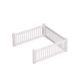 Rooster Farms PVC Dog Play Pen Extension for Whelping Box - 1.48m x 1.48m x 0.48m