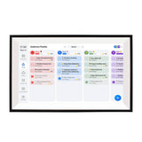 Calendars, Organisers & Planners: Kitchee Digital Calendar Smart Family Planner - 39.5cm Touchscreen Display Black
