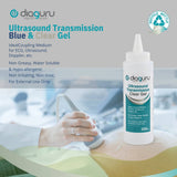Monitoring & Testing: Diaguru 1x 250ml Conductive Transmission Gel - Water-Based External Clear Gel