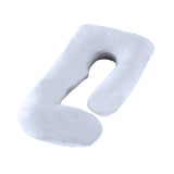 Pillows: Orku Maternity Pregnancy Pillow - J-Shape Full Length for Side Sleepers Grey