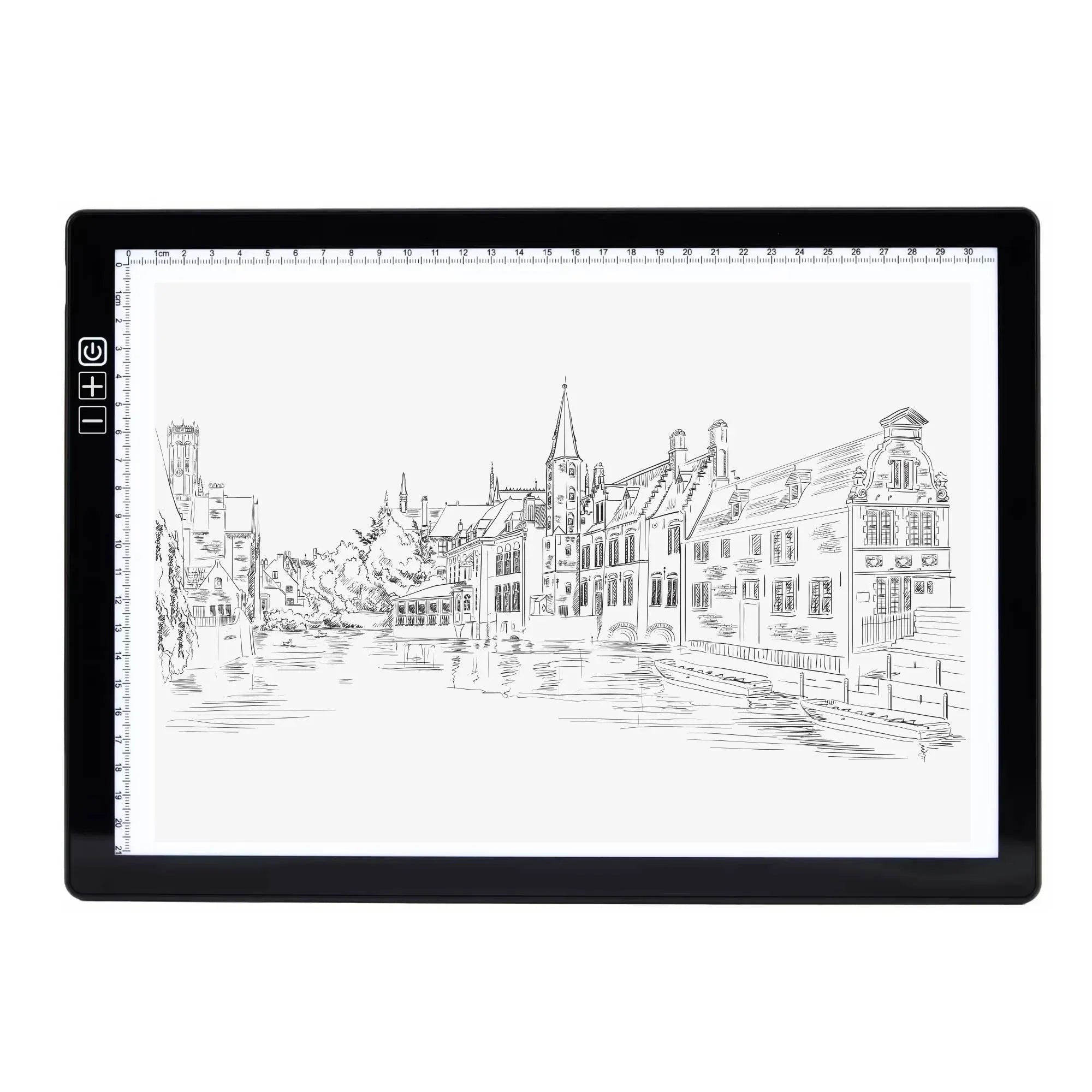 Social Hike A4 LED Light Pad Tracing Board Rechargeable USB-C 3000mAh Light Box