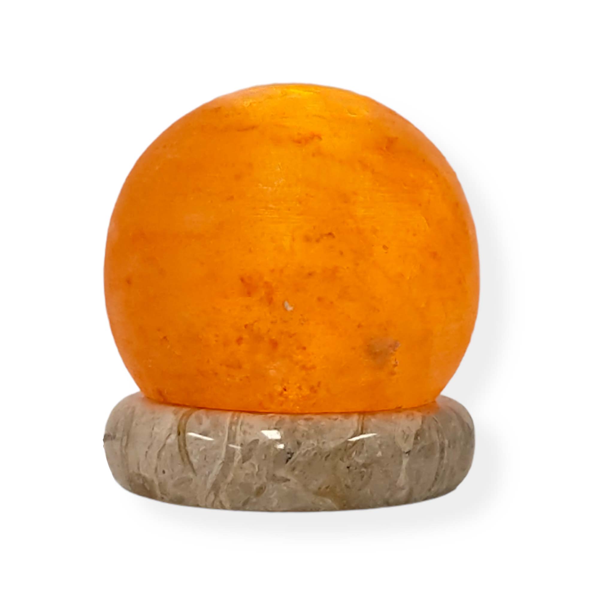 Table Lamps: USB Colour Changing Salt Himalayan Lamp - Ball Sphere Shape Pink Rock LED Light