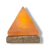 Table Lamps: USB Colour Changing Salt Himalayan Lamp - Pyramid Shape Pink Rock LED Light