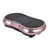 Social Hike Vibration Plate Exercise Platform - Vibrating Workout Machine Rose