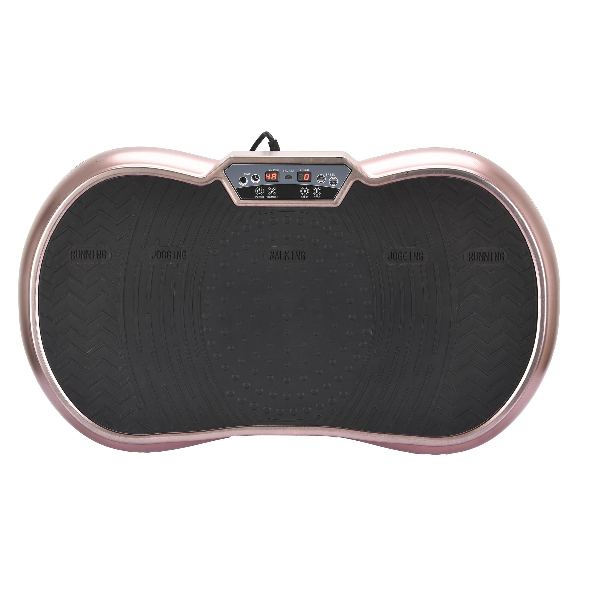 Social Hike 68cm Vibration Plate Machine Full Body Workout Platform Rose