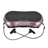 Social Hike Vibration Plate Exercise Platform - Vibrating Workout Machine Rose