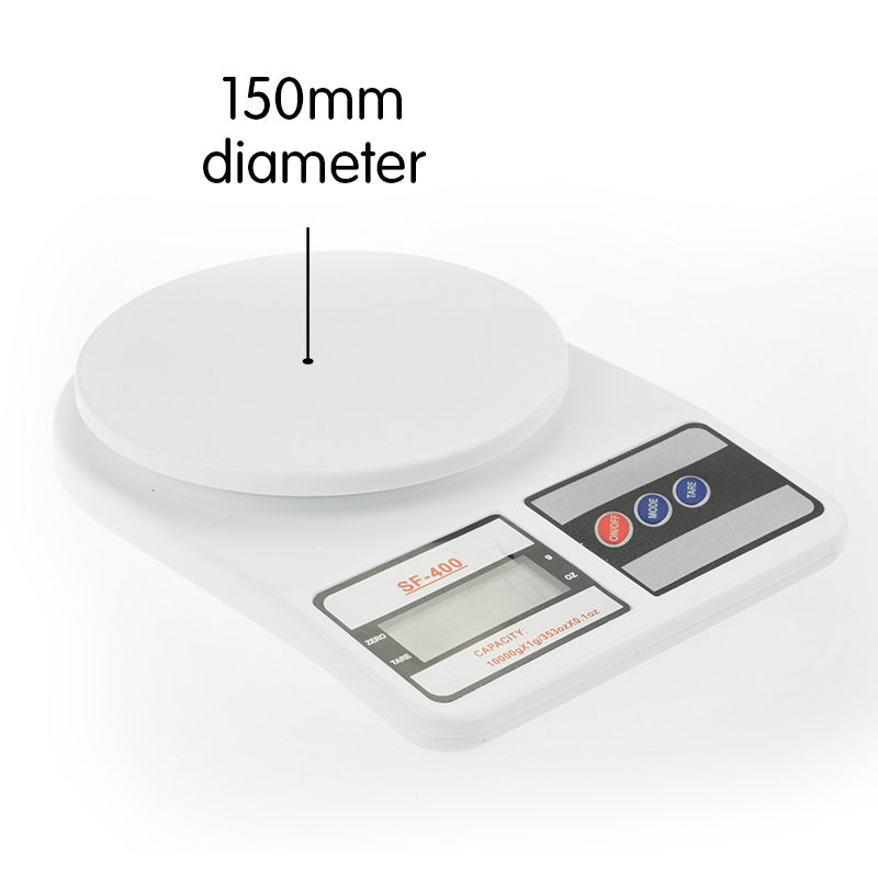 Kitchen Scales: Klika Digital Kitchen Scales 10kg / 1gm Electronic Food Scale
