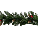 Christmas Trees: Christabelle 2.7m Christmas Garland with Pine Cones & Berries Pine Tree Decoration Ornament