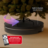 Christmas Decorations: Christabelle 80cm 200kg Commercial Electric Display Turntable Power Outlet Black