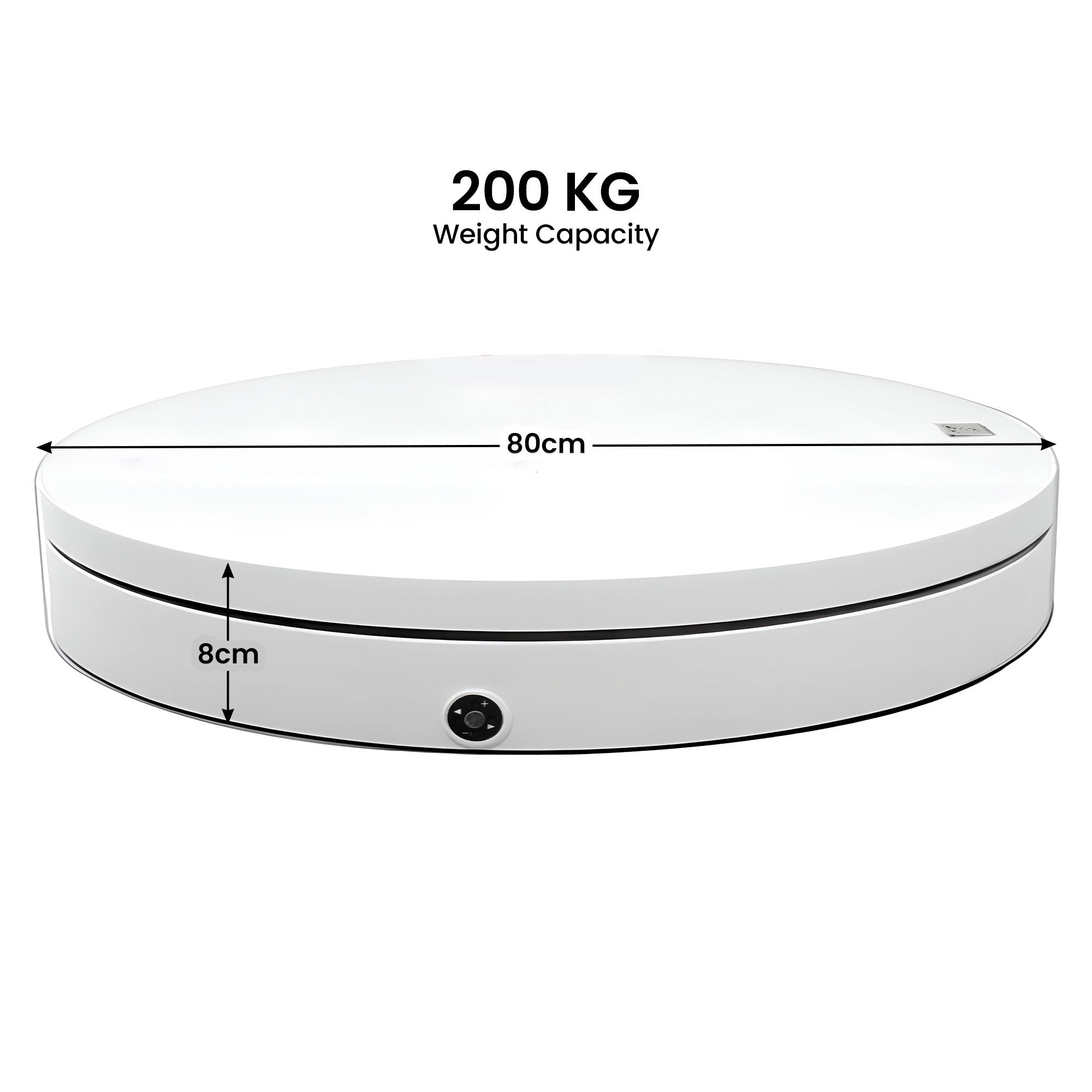 Christmas Decorations: Christabelle 80cm 200kg Commercial Electric Display Turntable Motorised White