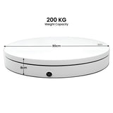 Christmas Decorations: Christabelle 80cm 200kg Commercial Electric Display Turntable Motorised White