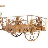 Christmas Trees: Christabelle Antique Gold Bicycle Christmas Tree Display Decoration Ornament