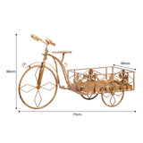 Christmas Trees: Christabelle Antique Gold Bicycle Christmas Tree Display Decoration Ornament