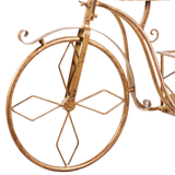 Christmas Trees: Christabelle Antique Gold Bicycle Christmas Tree Display Decoration Ornament