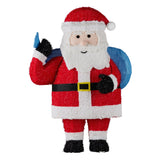 Christmas Trees: Christabelle 81cm Christmas Santa Display with Lights
