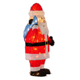 Christmas Trees: Christabelle 81cm Christmas Santa Display with Lights
