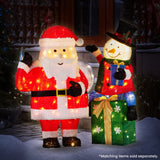 Christmas Trees: Christabelle 81cm Christmas Santa Display with Lights