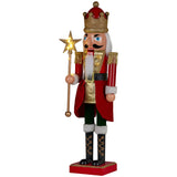 Christmas Decorations: Christabelle 60cm Musical LED Animated Christmas Nutcracker Ornament Decoration