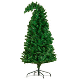 Christmas Trees: Christabelle Bad Santa 1.2m Curved Multicolour Pre-Lit Christmas Tree with 550 Tips