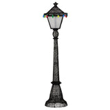 Christmas Trees: Christabelle Christmas Lamp Post Display 183cm With Lights