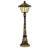 Christmas Trees: Christabelle Christmas Lamp Post Display 183cm With Lights