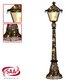 Christmas Trees: Christabelle Christmas Lamp Post Display 183cm With Lights