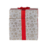 Christmas Decorations: Christabelle Animated Snowman Gift Box Led Christmas Tree Decoration Ornaments