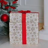 Christmas Decorations: Christabelle Animated Snowman Gift Box Led Christmas Tree Decoration Ornaments