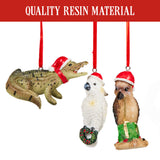 Christmas Trees: Christabelle Christmas Aussie Animals Pack of 6 Baubles Tree Decoration Ornaments Gift Pack