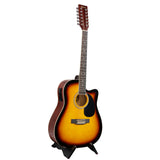 Guitars: Karrera Acoustic Guitar 12-String with EQ - Sunburst