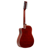 Guitars: Karrera Acoustic Guitar 12-String with EQ - Sunburst