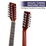 Guitars: Karrera Acoustic Guitar 12-String with EQ - Sunburst