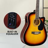 Guitars: Karrera Acoustic Guitar 12-String with EQ - Sunburst