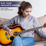 Guitars: Karrera Acoustic Guitar 12-String with EQ - Sunburst