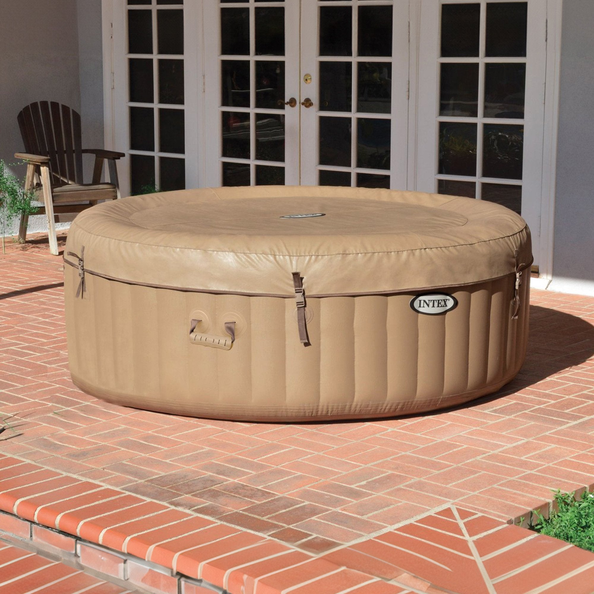 Pool Toys & Inflatables: Intex PureSpa Bubble Massage Inflatable Hot Tub - 6-Person