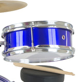 Drums: Karrera Children's 4pc Drum Kit - Blue