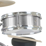 Drums: Karrera Childrens 4pc Drum Kit - Silver