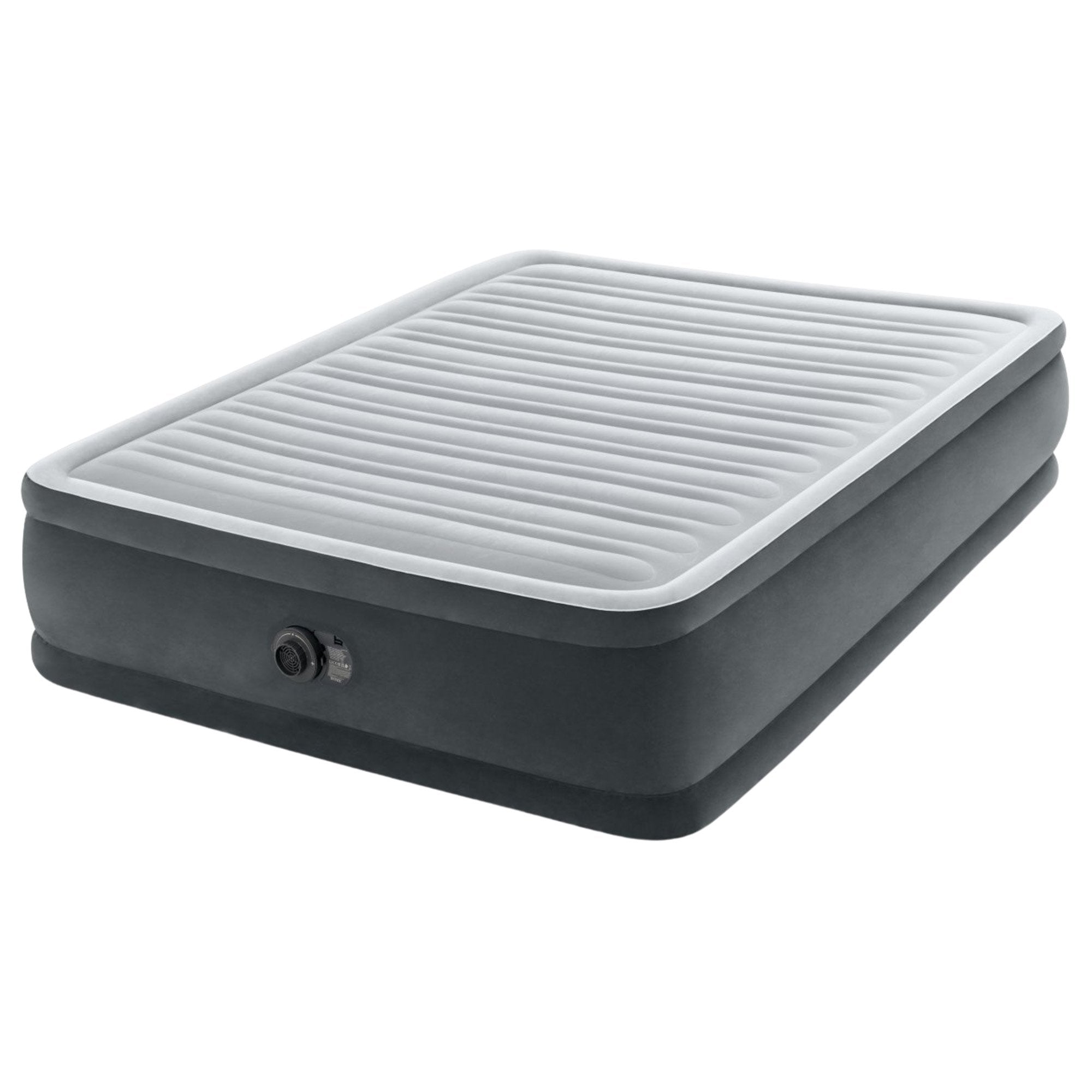 Inflatable Mattresses: Intex Dura-Beam Deluxe Queen Comfort-Plush Elevated Air Mattress