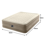 Inflatable Mattresses: Intex Dura-Beam Deluxe Queen Ultra Plush Air Mattress
