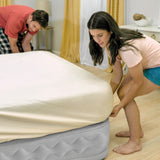 Inflatable Mattresses: Intex Dura-Beam Deluxe Queen Supreme Air-Flow Air Mattress